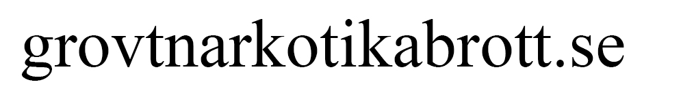 grovtnarkotikabrott.se